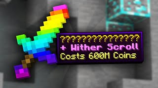 The Most EXPENSIVE Sword in Hypixel Skyblock