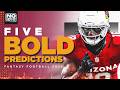 Five BOLD Predictions for Fantasy Football 2026
