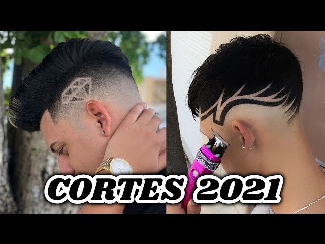 Corte Americano🇺🇸 com desenho  Cortes de cabelo top, Desenho de