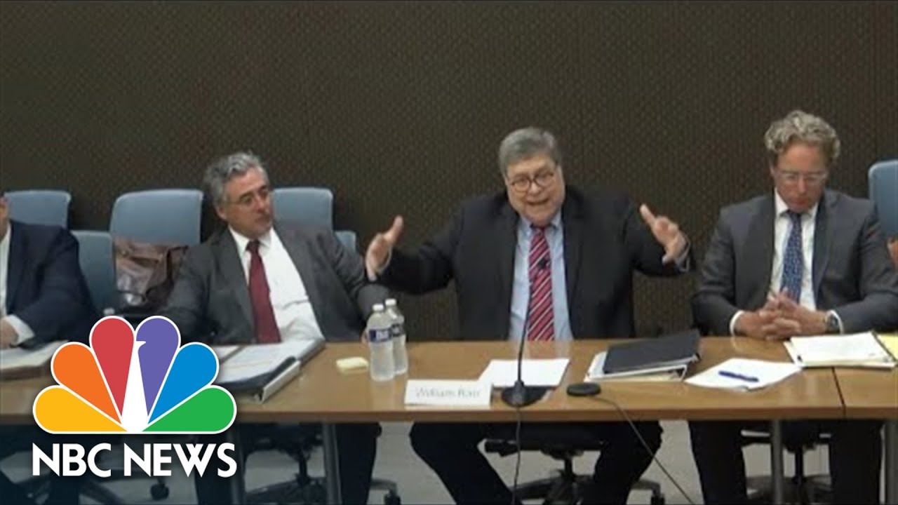 Barr: Election Fraud Claims Based On 'Complete Misinformation'