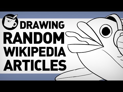 Drawing Random Wikipedia Articles