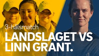 Celebrity Linn Grant möter flicklandslaget i match. Net Worth