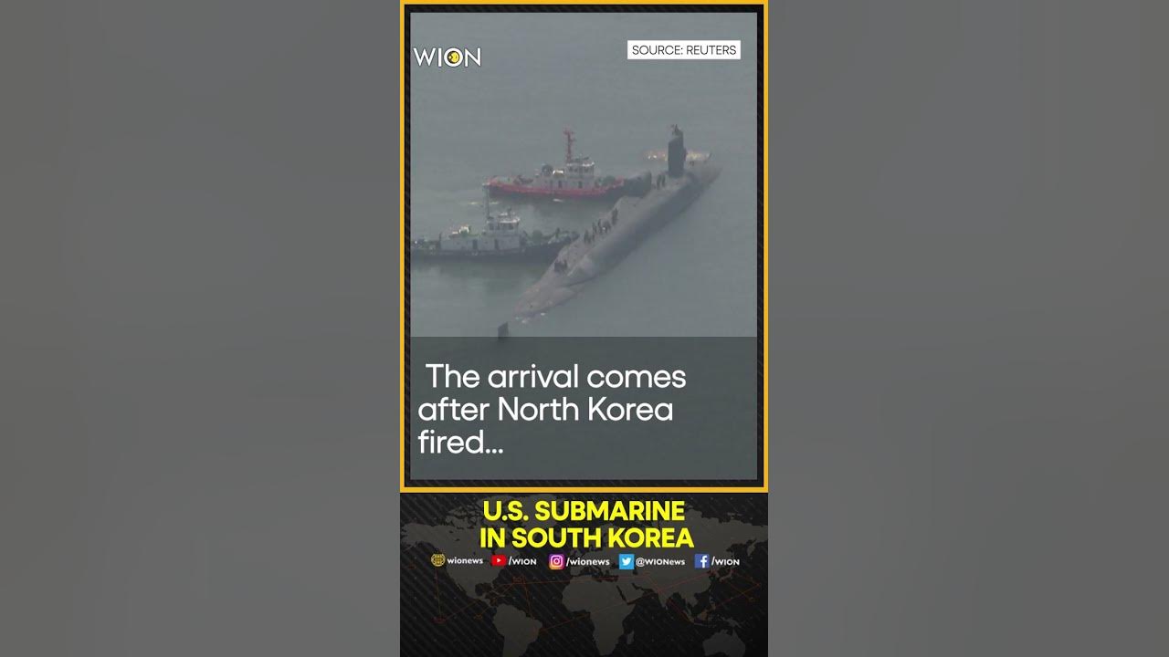 US nuclear-powered submarine arrives at South Korean port day