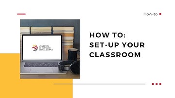 Setting Up Your Classroom - UMGC Faculty, 2022