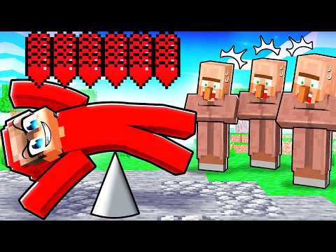 Pranking Villagers With 1,000,000 Hearts (Minecraft)