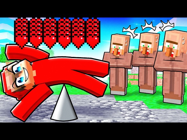 Pranking Villagers With 1,000,000 Hearts (Minecraft)