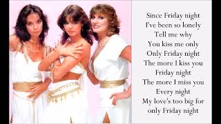 Download Lagu Friday Night - Arabesque - (1978 - Lyrics) MP3