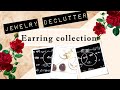 My earring collection | Jewelry declutter | 2021