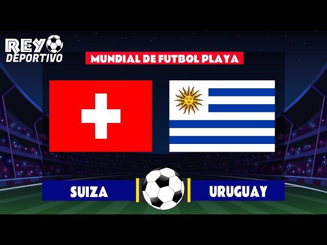 Uruguay fue goleado por Suiza 10-1 y quedó eliminado del Mundial de fútbol  playa de Rusia