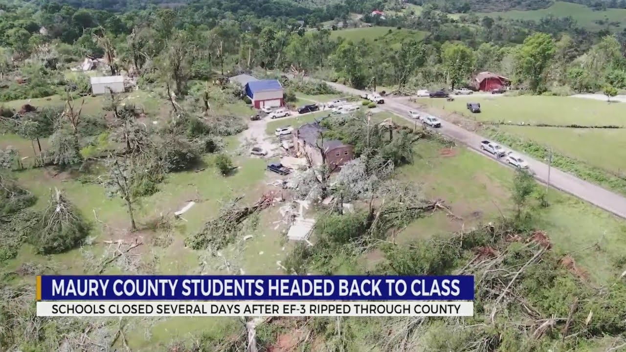 Maury County students prepare to head back to class after storms closed ...