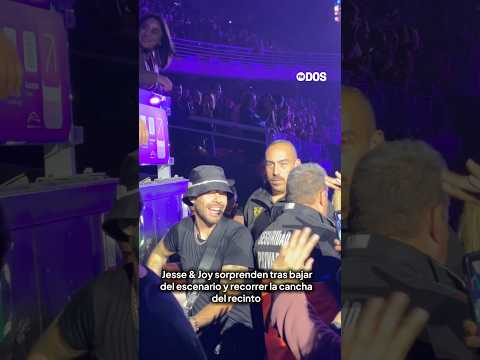 Jesse & Joy sorprendieron a su publico chileno tras bajar del escenario 🤩