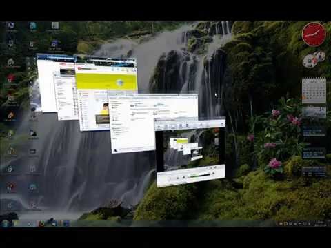 Windows 7: Aero Shake Flip 3D Aero Peek