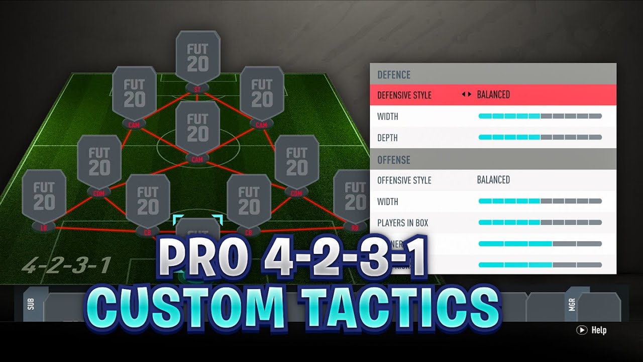 Fifa Pro Division 1 Rivals 4231 Custom Tactics Fut Champions Youtube