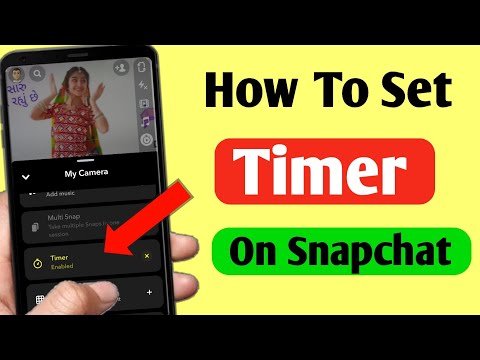 How To Set Timer On Snapchat | Snapchat Me Timer Kaise Set Kare