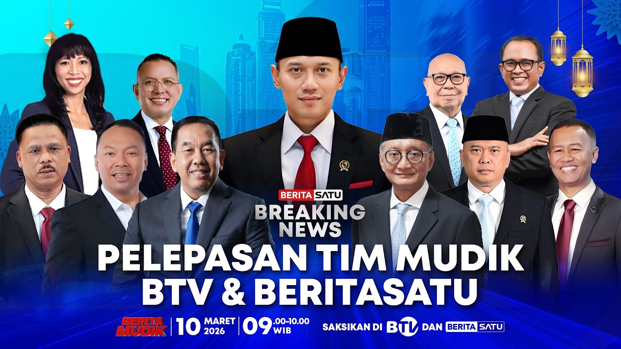 🔴 Breaking News | Pelepasn Tim Liputan Mudik BTV dan Beritasatu
