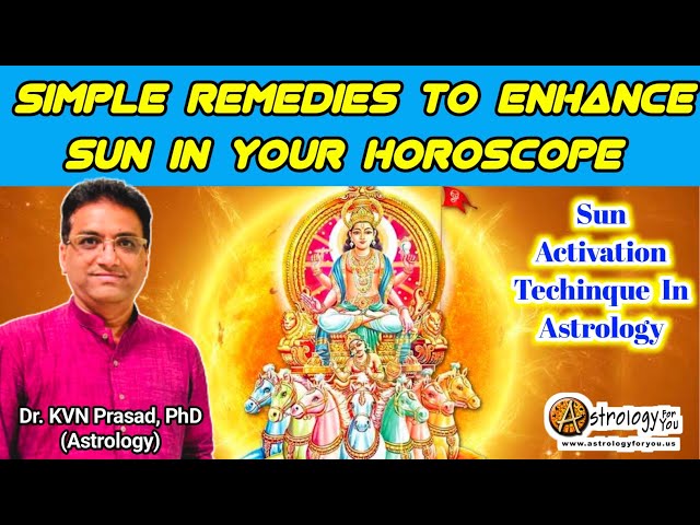 How to activate planet sun in Vedic astrology |    simple remedies to enhance sun in horoscope