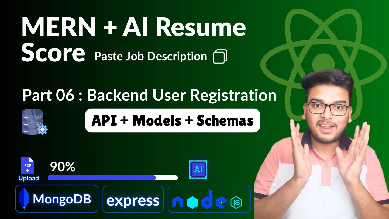 Part 06 Backend User Registration (API + Models + Schemas ) | AI Resume ...