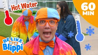 blippis the floor is lava challenge science experiments for kids live action shows blippi