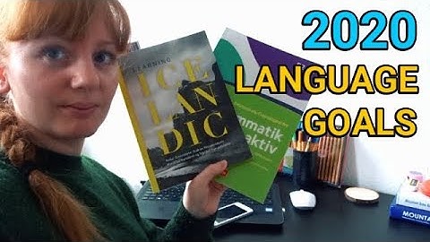 My language learning goals 📚 2020