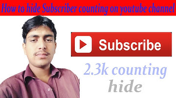 How To Hide Subscribe On YouTube Channel | Hiden Subscriber | Hindi/Urdu | computer and mobile tips
