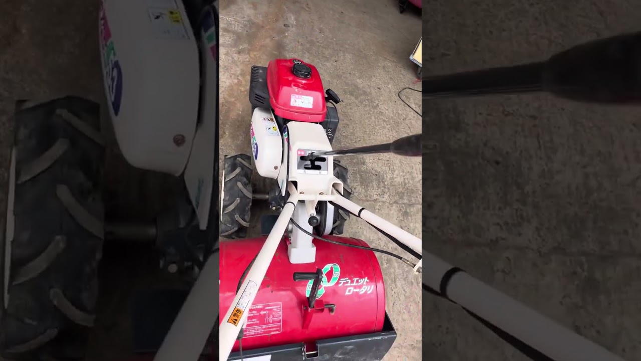管理機　イセキ　マイペット53 Yahoo!オークション - 動作良好 イセキ 管理機 マイペット 53 6.2馬力