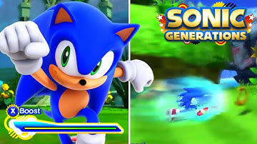 Sonic Generations with Adventure Styled Animations!