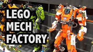 LEGO City Mech Division Headquarters | Bricks Cascade 2018