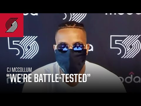 CJ McCollum: "We're battle-tested" | Trail Blazers vs. Grizzlies
