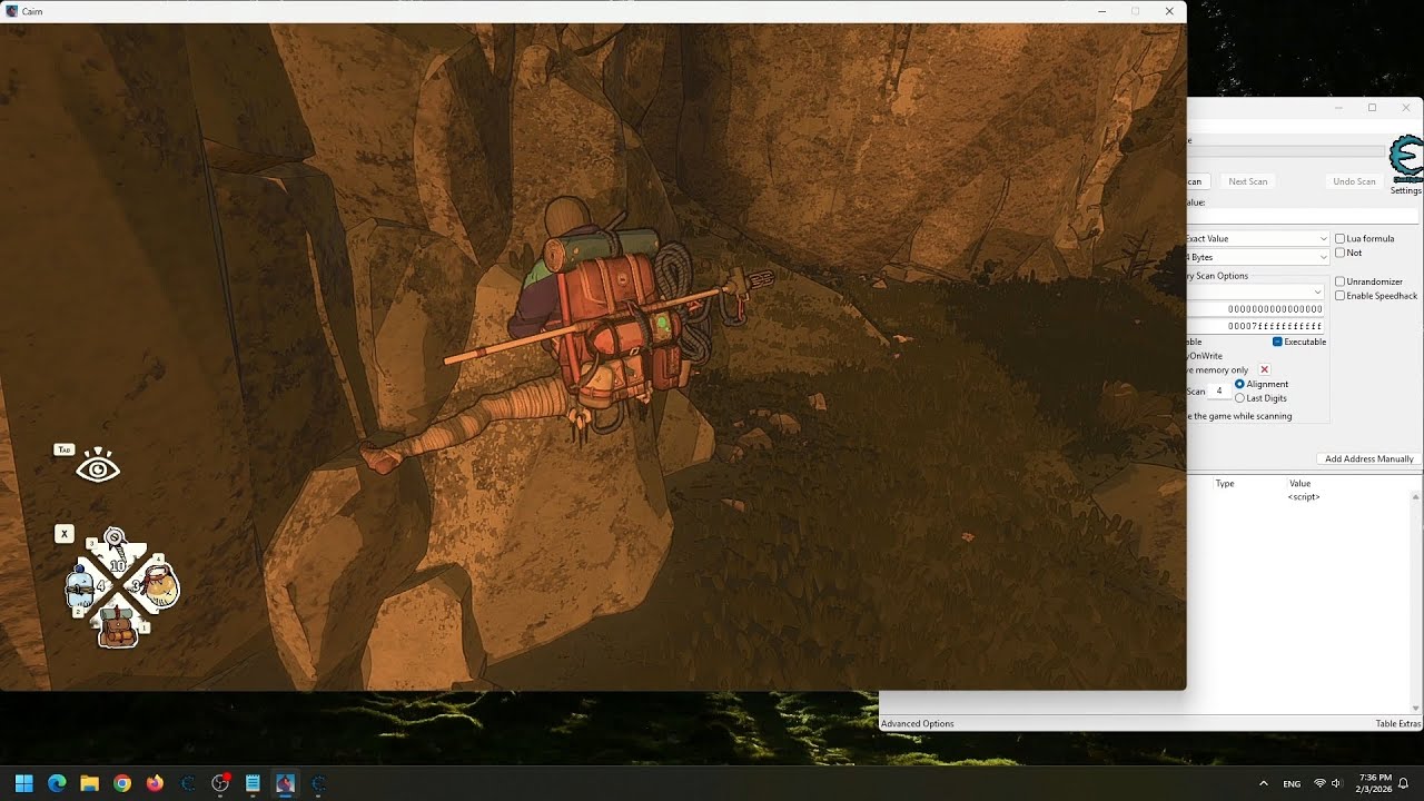 Cairn - Cheat Stamina