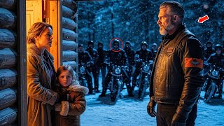 Single Mom Sheltered 25 Freezing Bikers — The Next Morning, 200 Bikers Surrounded Her Cabin