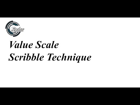 Value Scale: Scribble Technique