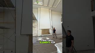 The World’s Largest Fireplace Is Also Structural #residentialconstruction #homebuilding #fireplace