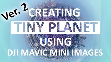 DJI Mavic Mini | Create a Tiny Planet Effect | 360 Facebook Upload