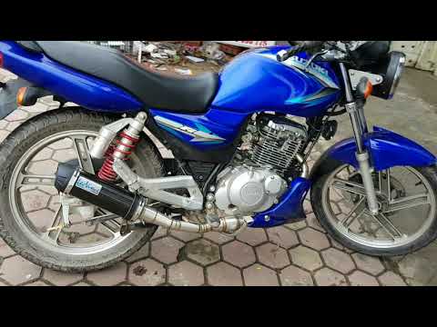 Suzuki EN 150 độ full cây pô leovince tổng quan quá đẹp âm Thanh chất.