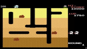 MAME MESS DCAT 8 100 IN 1 8BIT CONSOLE  DIG DUG FROM 100 IN 1 DCAT 8 ENHANCED NES