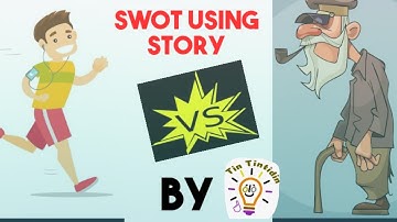 SWOT analysis explained Using story ( TOM & Old man series) Video 1 By Tin tintidin