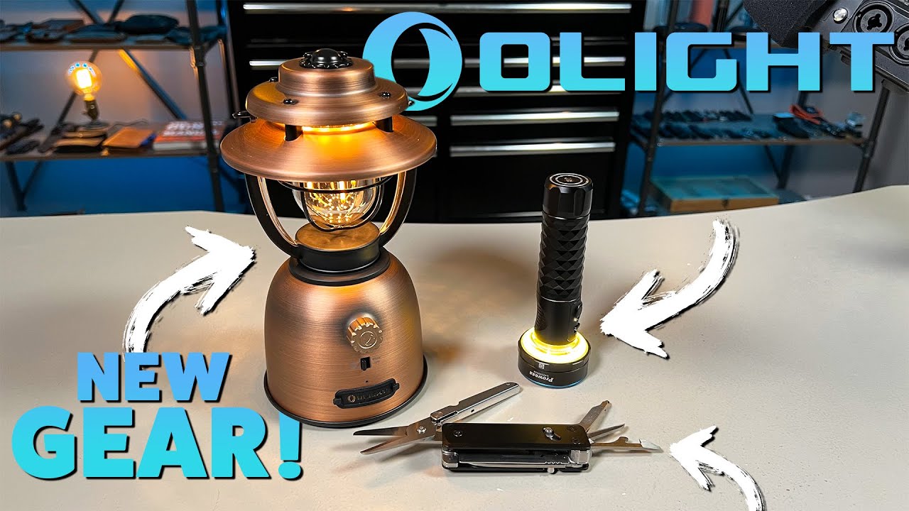 New Gear From Olight! NEW Flashlight, Multitool & Lantern