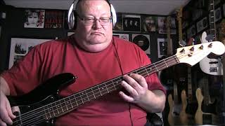 Gary Moore I&#39;ll Play The Blues For You Bass Cover with Notes &amp; Tab
