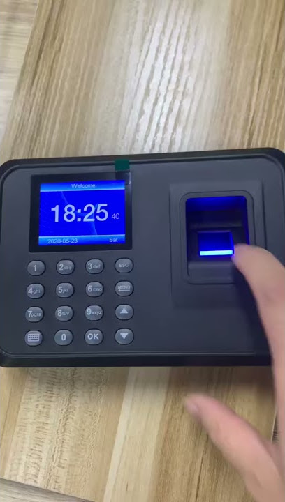 Biometric Fingerprint Time Attendance System Clock Recorder Office Employee Time Clock