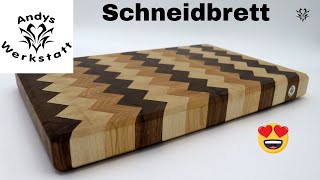 Schneidebrett selber machen / Nussbaum, Kirsche, Weißbuche