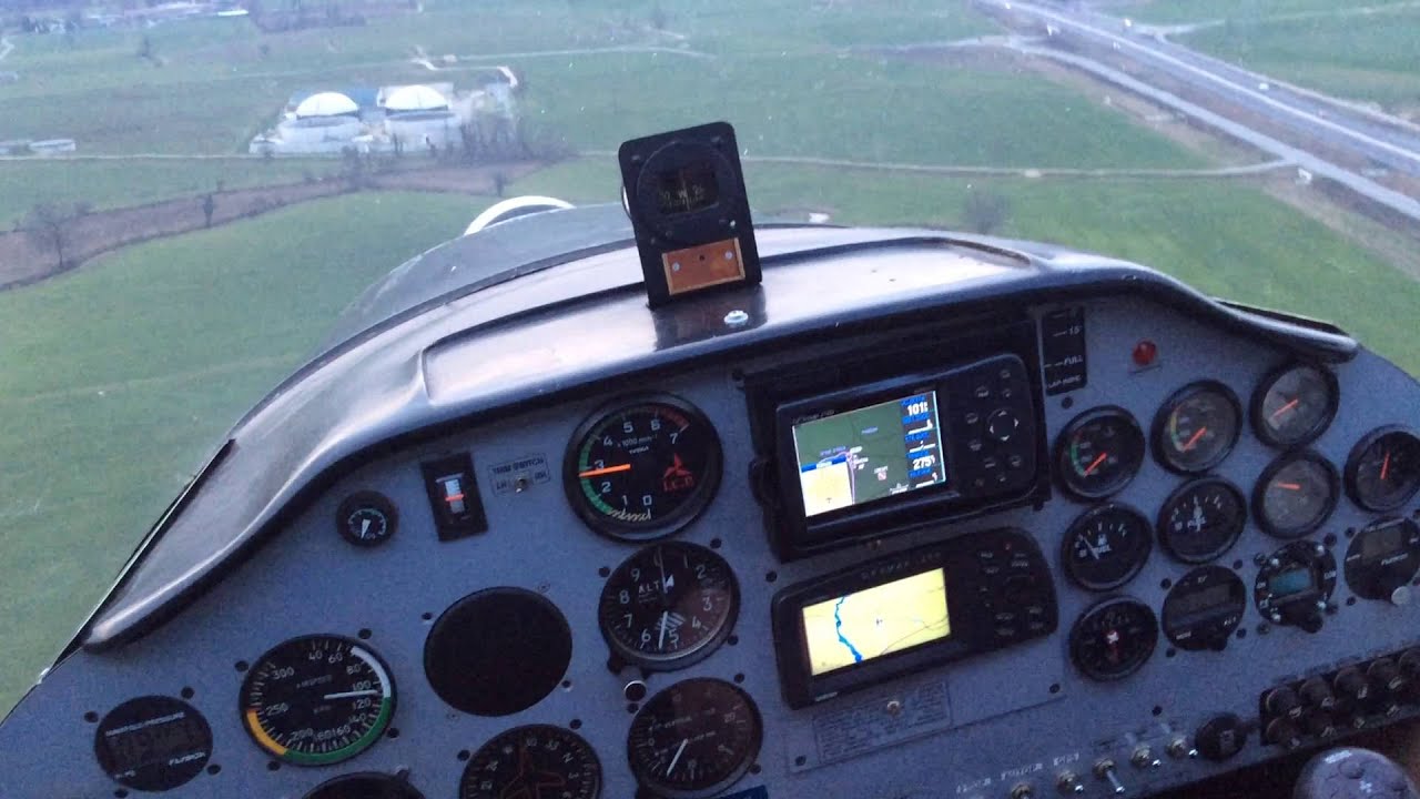 Low pass and landing with P-92