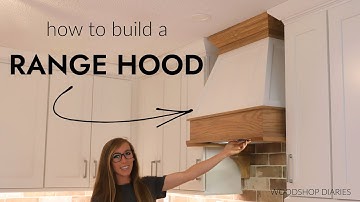 How to Build a Range Hood Cover