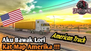 Aku Try Bawak Lori Kat Map Amerika🇺🇸🚛 - Truck Simulator Ultimate (Gameplay Malaysia 🇲🇾) screenshot 5