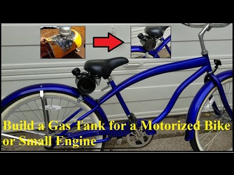 motorized bicycle tank