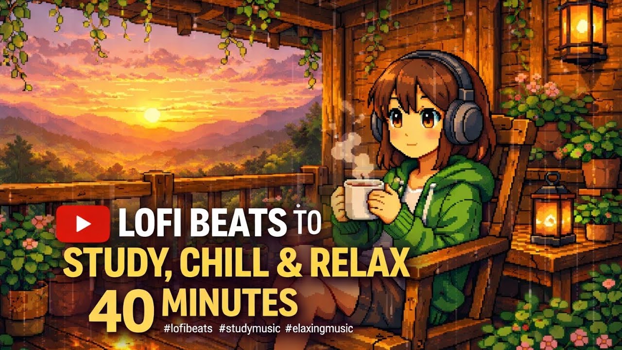 40 Minutes of Lofi Beats to Study, Chill &amp; Relax🎧🍃 - YouTube