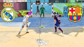 FIFA 24 VOLTA FOOTBALL | RONALDO VS MESSI | REAL MADRID VS FC BARCELONA | PENALTY SHOOTOUT - PS5