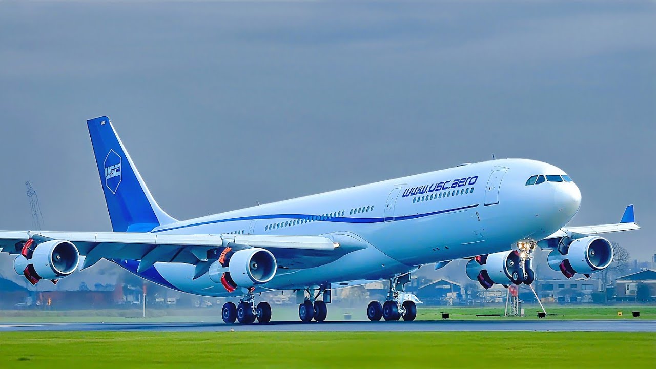 [4K] 30 EPIC Airplane Landings & Takeoff's 🇳🇱 | Amsterdam Airport Spotting | AMS/EHAM