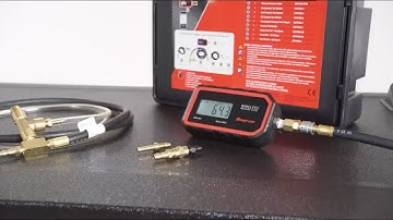 Draadloze Snap-on drukmeter test compressie, vacuüm, brandstofdruk, oliedruk en transmissie druk