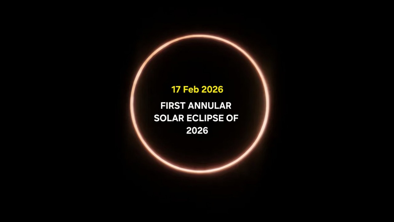 The first solar eclipse of the year 2026