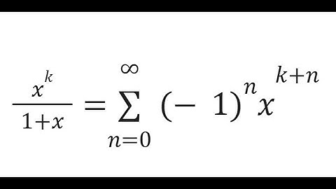 GEOMETRIC SERIES TAYLOR MACLAURIN SERIESSUM LINEST POLYNOMIAL Regression Google Sheets or Excel